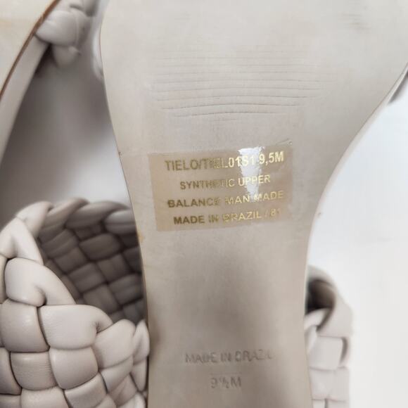 Steve Madden Women's Tielo Heeled Sandal in Cream Size 9.5 Excellent Condition - Picture 10 of 10